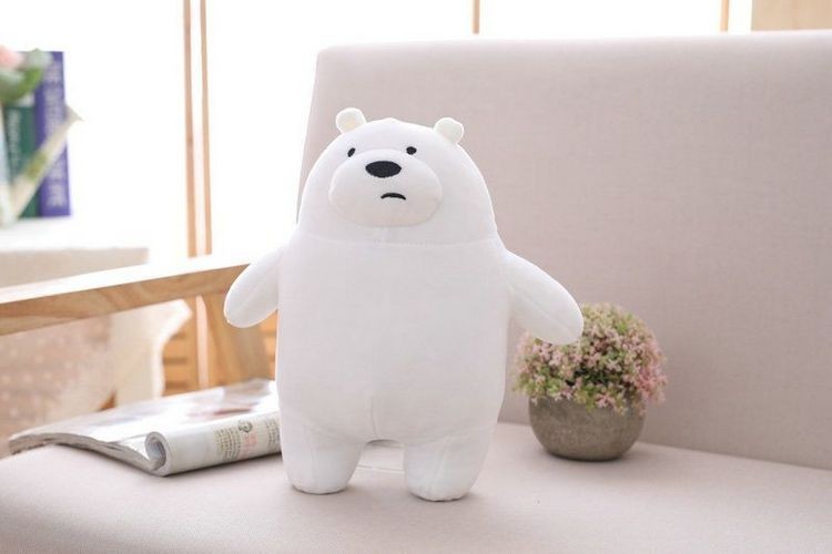 

Мягкая игрушка Белый Медведь (Ice Bear) SUN 25 см. Вся правда о медведях (We Bare Bears)