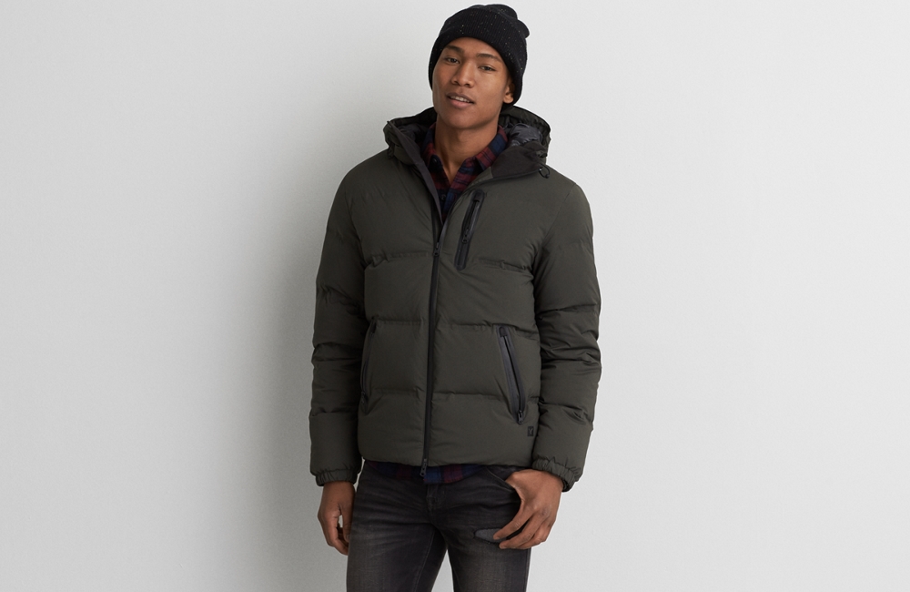 

Куртка зимняя - мужская куртка American Eagle AE0036M  Зелёный, Куртка зимняя - мужская куртка American Eagle AE0036M L Зелёный