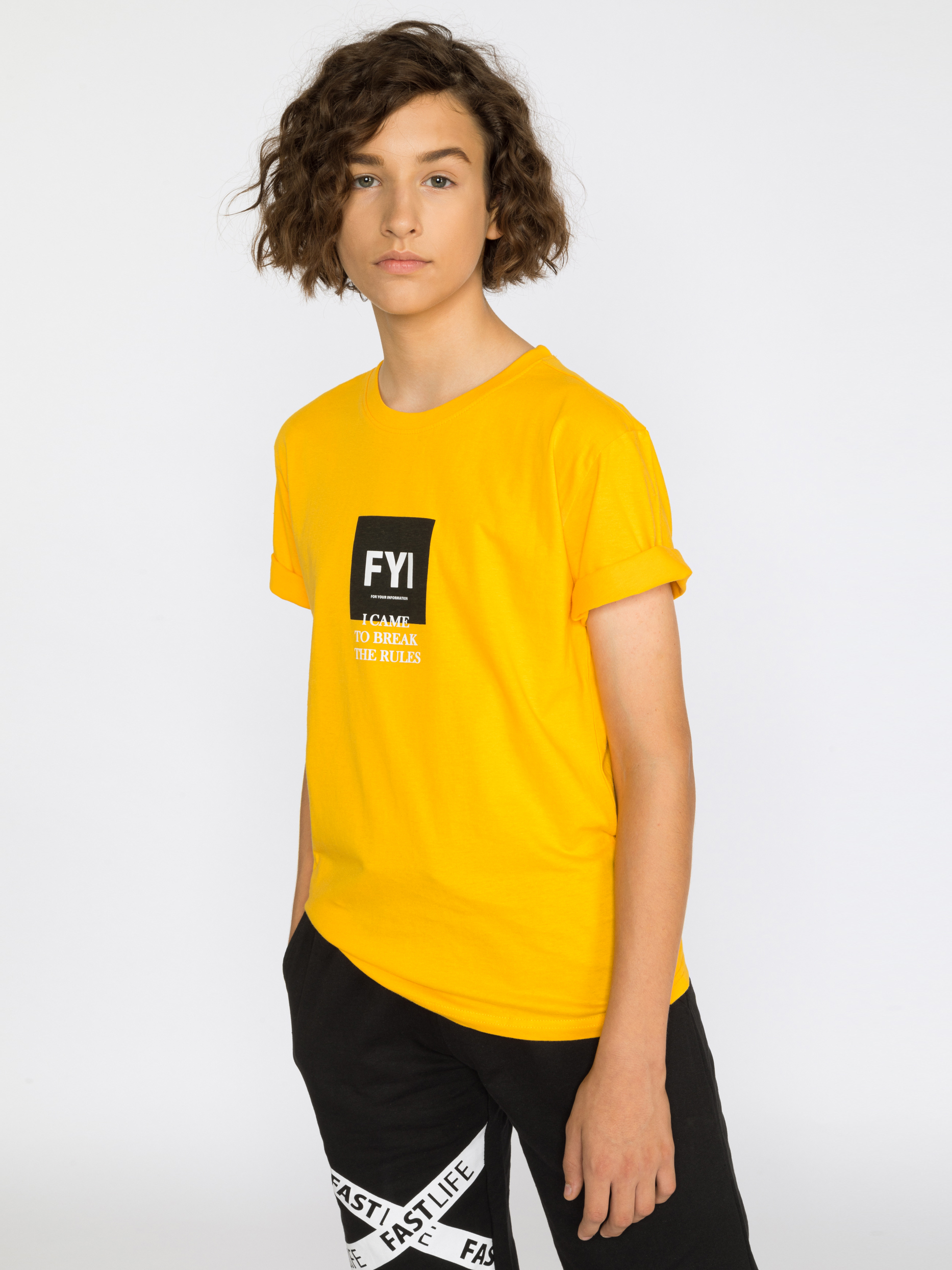 

Футболка Reporter Young 213-0440B-54-340-1 170 см Желто-оранжевая
