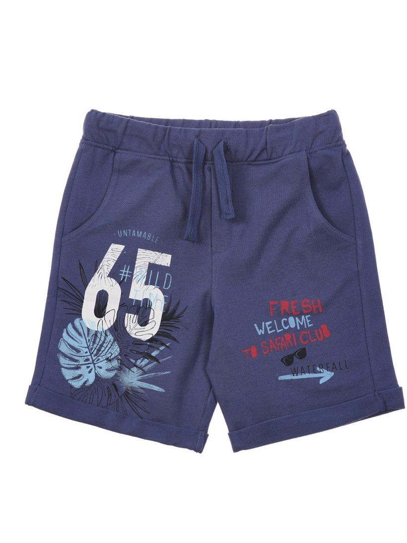 

Шорты с принтом Benetton 3BC1I0883 90 cm (8835790cm) Синий
