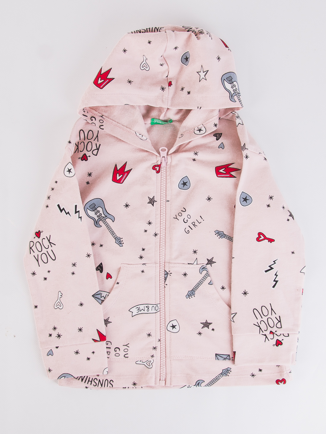 

Толстовка Benetton 3BUEC5548 100 cm (88482100cm) Розовый