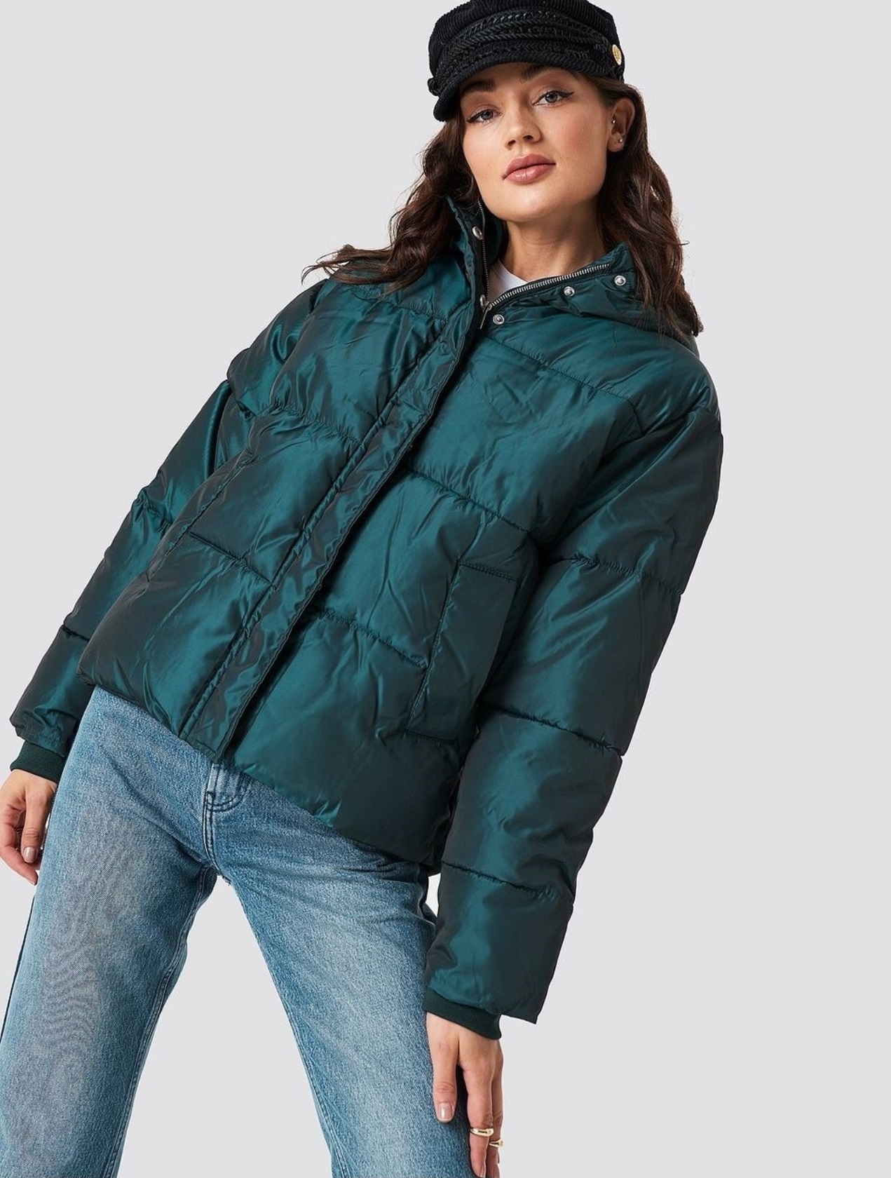 

Куртка NA-KD 1018001146 EU38 Зеленый