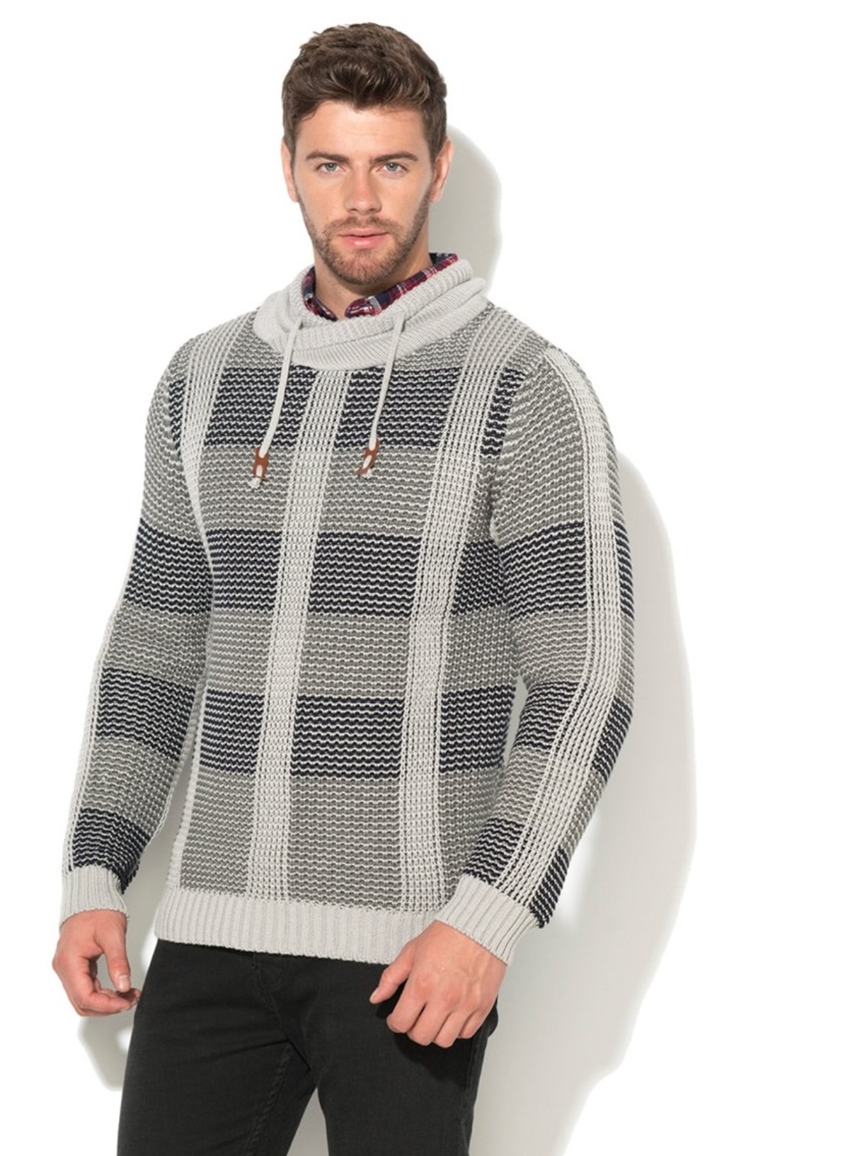 

Свитер Desigual 17WMJF18  Серый, Свитер Desigual 17WMJF18 2XL Серый