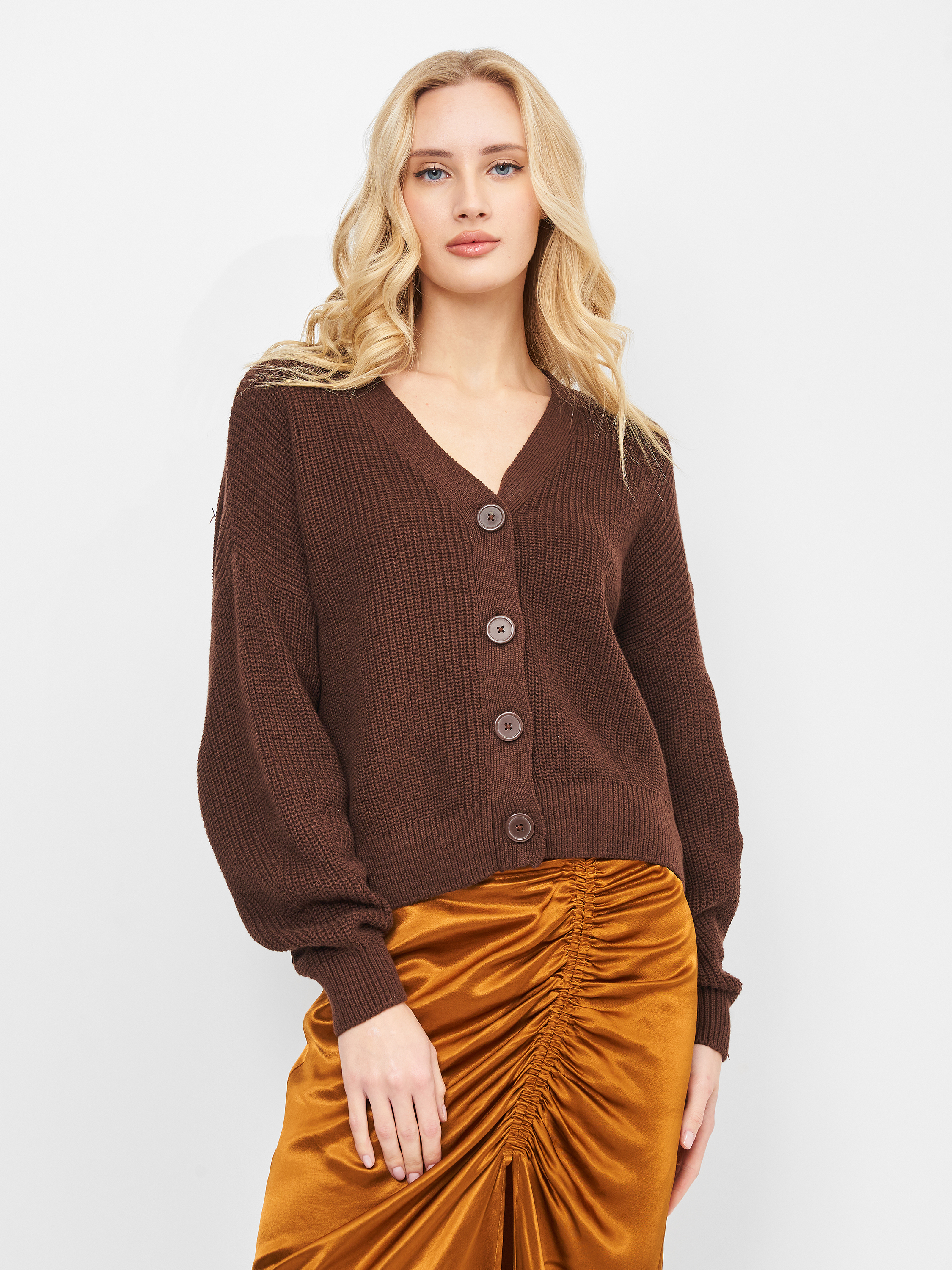 

Кардиган Stradivarius 1608/720/402 L Коричневый