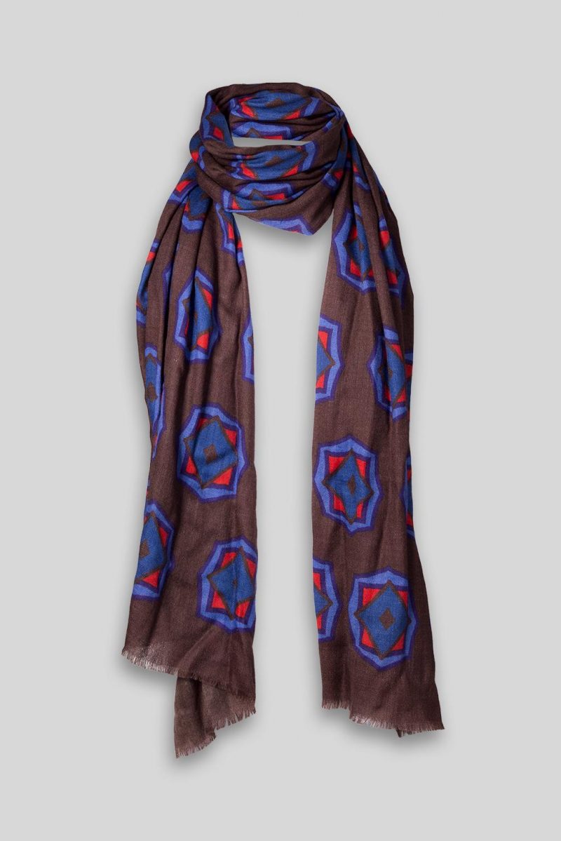 

Мужской шарф Luca Bertelli  Разноцветный 81102-var6, Мужской шарф Luca Bertelli One Size Разноцветный 81102-var6