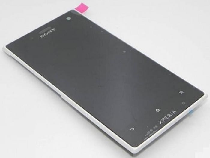 

Дисплей для Sony LT26W Xperia acro S с сенсором и рамкой белый