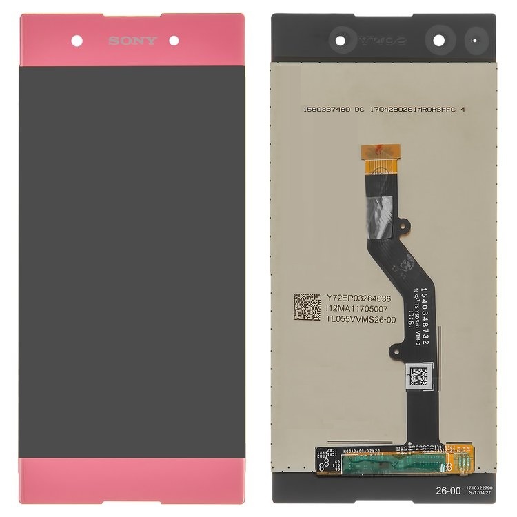 

Дисплей для Sony G3412 Xperia XA1 Plus Dual с сенсором розовый original