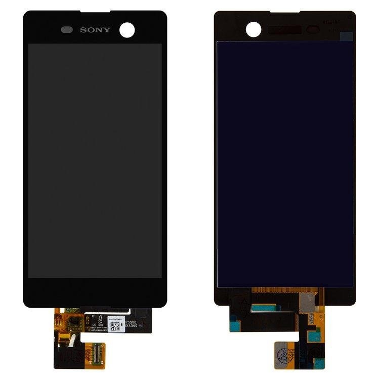 

Дисплей для Sony Xperia M5 E5603, E5606, E5633, E5653, E5663 с сенсором Черный