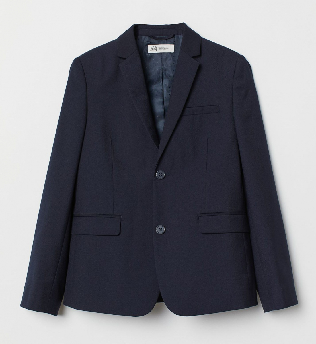 

Пиджак для мальчика H&M 0630542004 158 СМ Темно-синий 66367