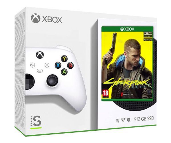 

Microsoft Xbox Series S 512Gb + Cyberpunk 2077 (русская версия)