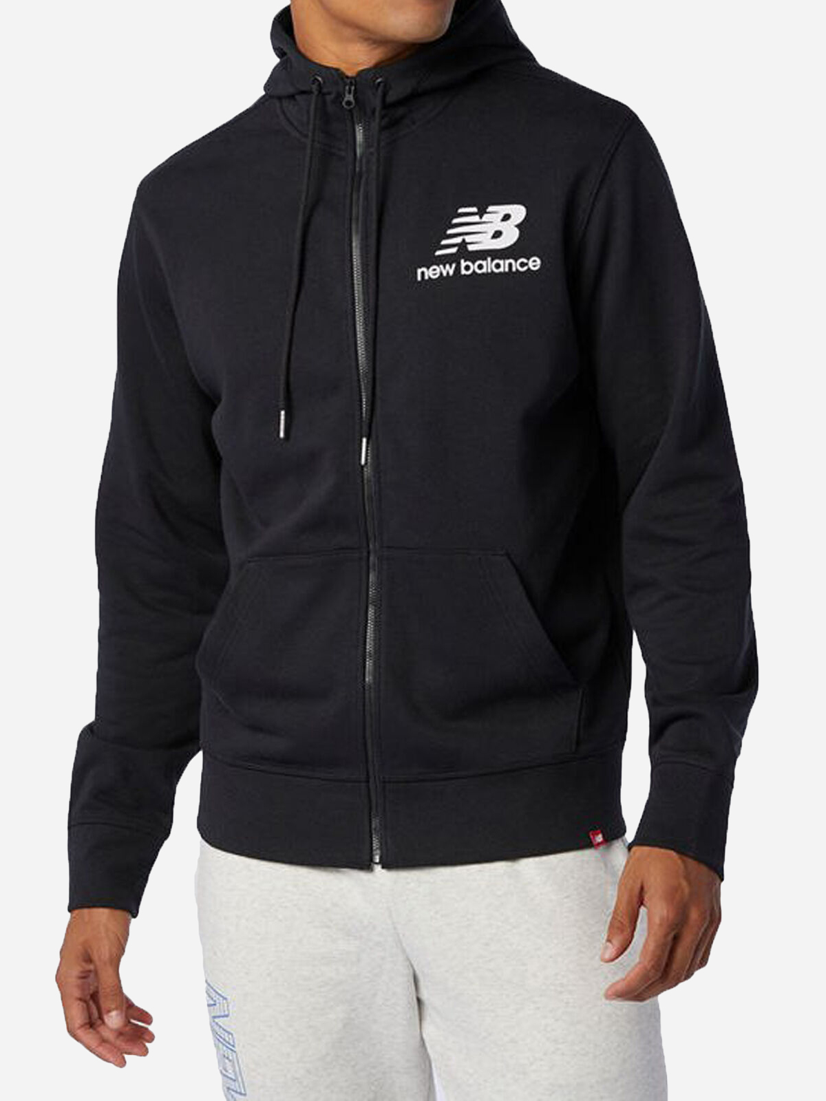 

Толстовка New Balance Essentials Brush Fleece FZ MJ03580BK  Черная, Толстовка New Balance Essentials Brush Fleece FZ MJ03580BK L Черная