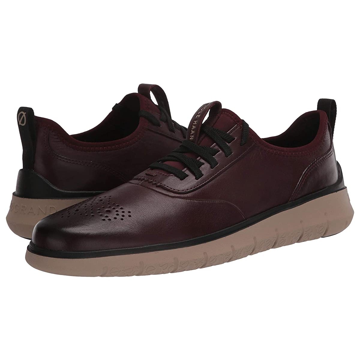 

Кроссовки Cole Haan Generation Zerogrand CH Cordovan Leather/Perf/Cobblestone, 40.5 (260 мм)