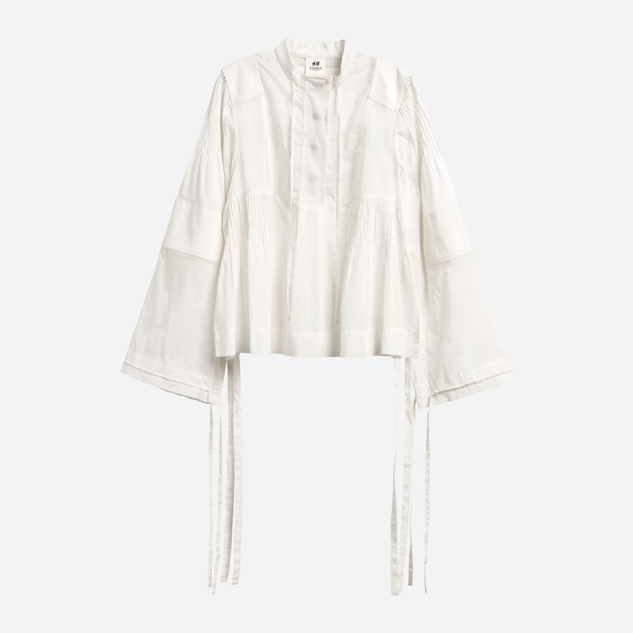 

Блузка H&M Studio 6152437log  Белая, Блузка H&M Studio 6152437log 42 Белая