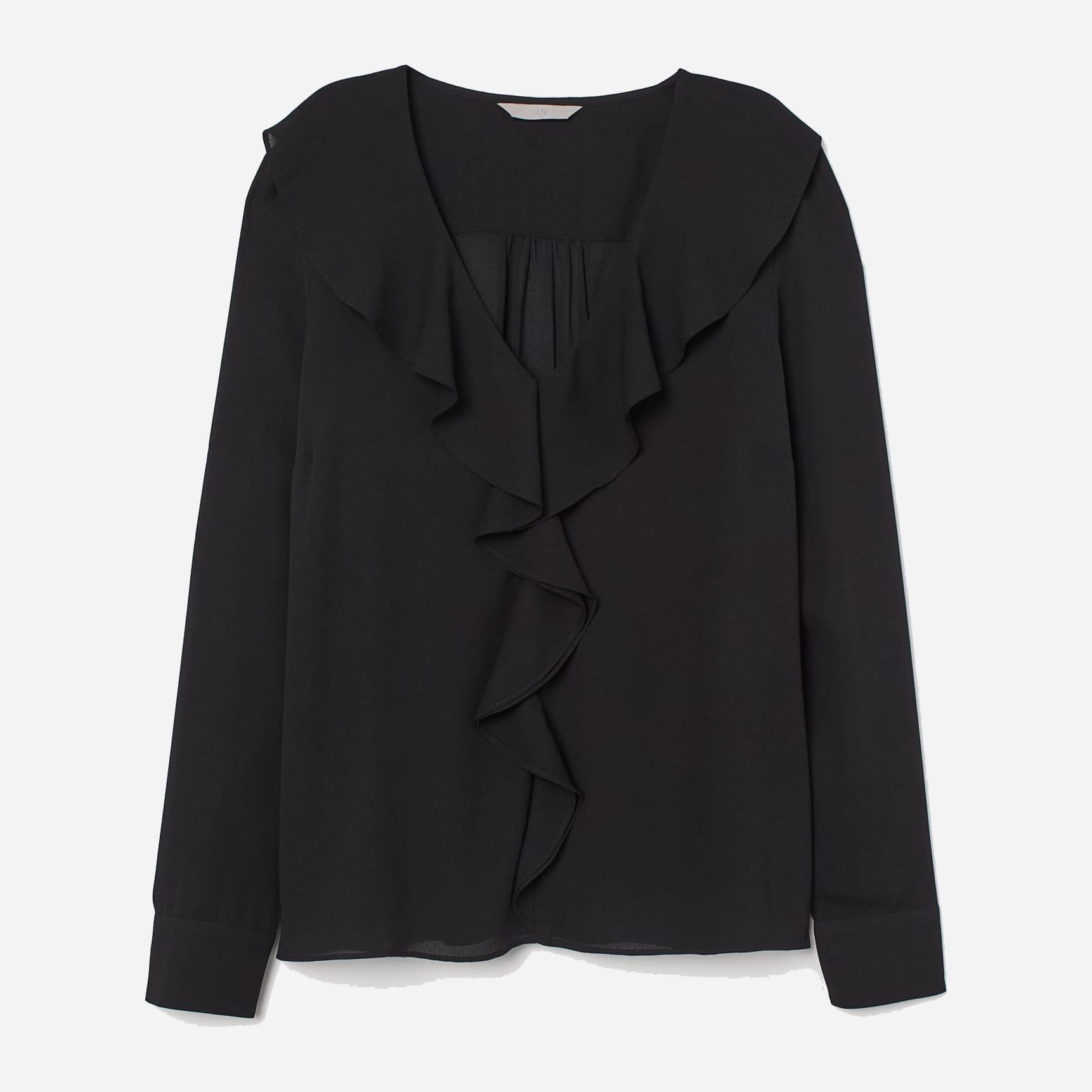 

Блузка H&M 7842291log  Черная, Блузка H&M 7842291log 42 Черная