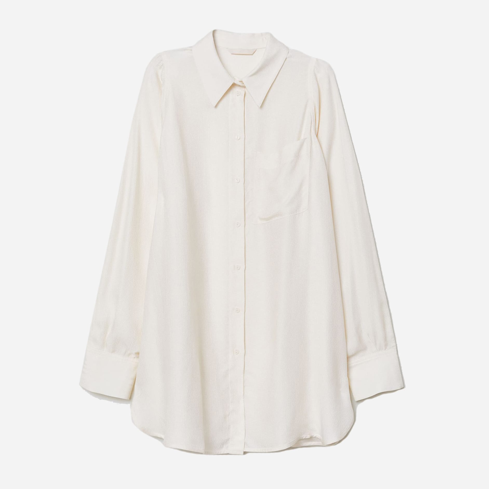 

Рубашка H&M 7095168log 46 Молочная