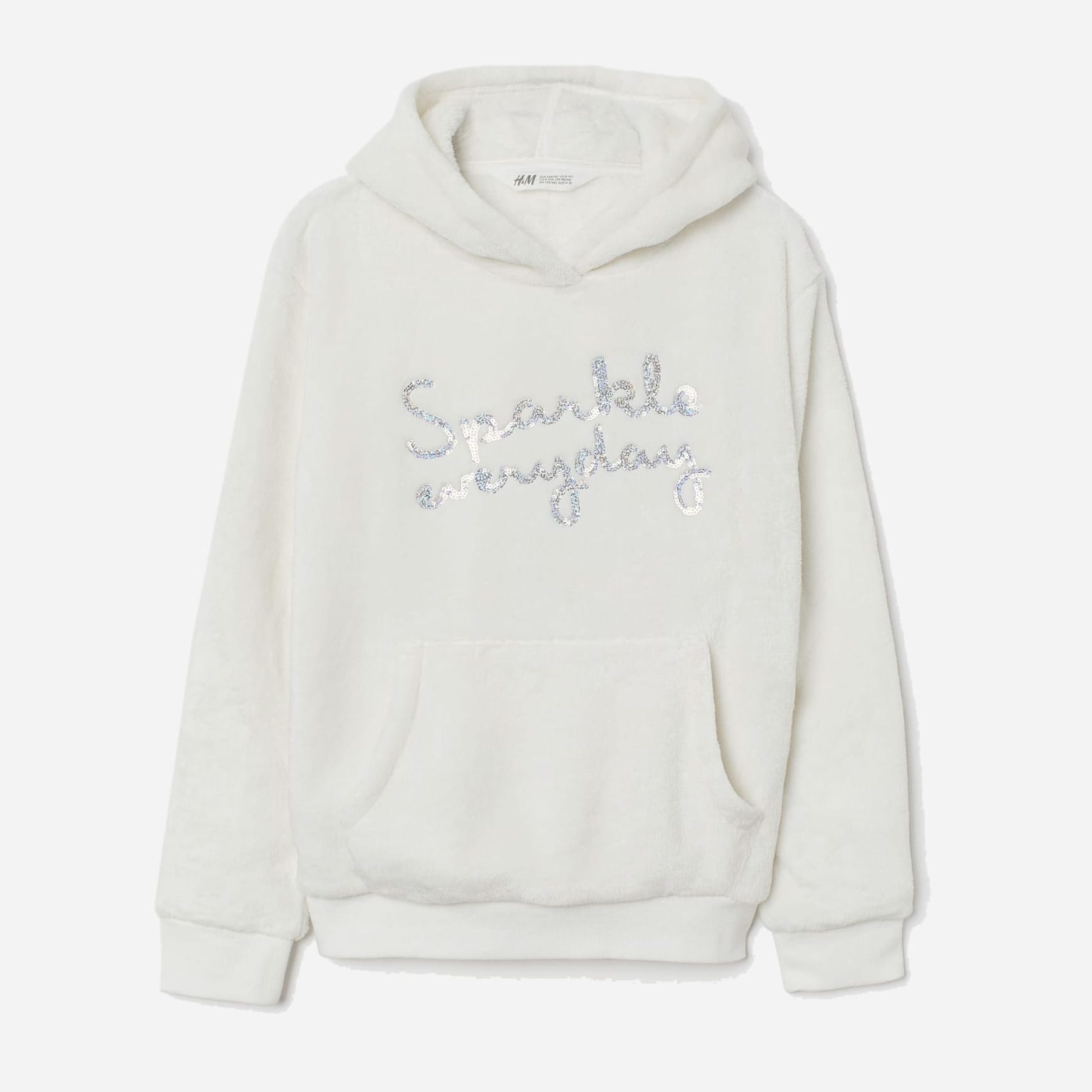 

Худи H&M 7474150log  Белое, Худи H&M 7474150log XS Белое