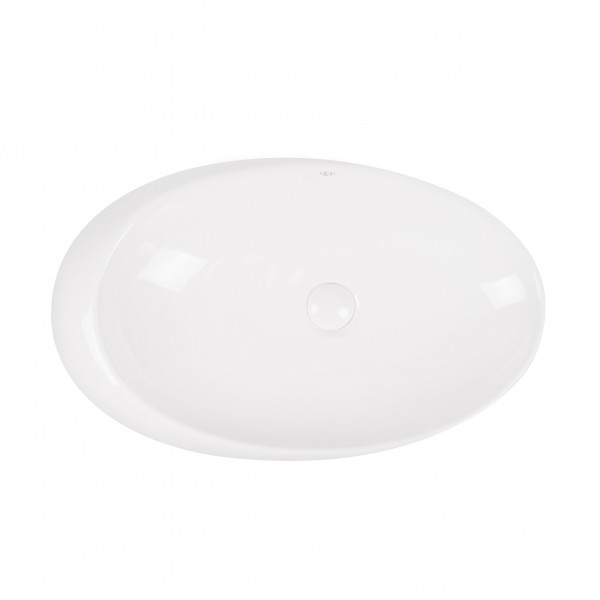 

Раковина-чаша Qtap Leo 690x435x180 White с донным клапаном QT11111094W