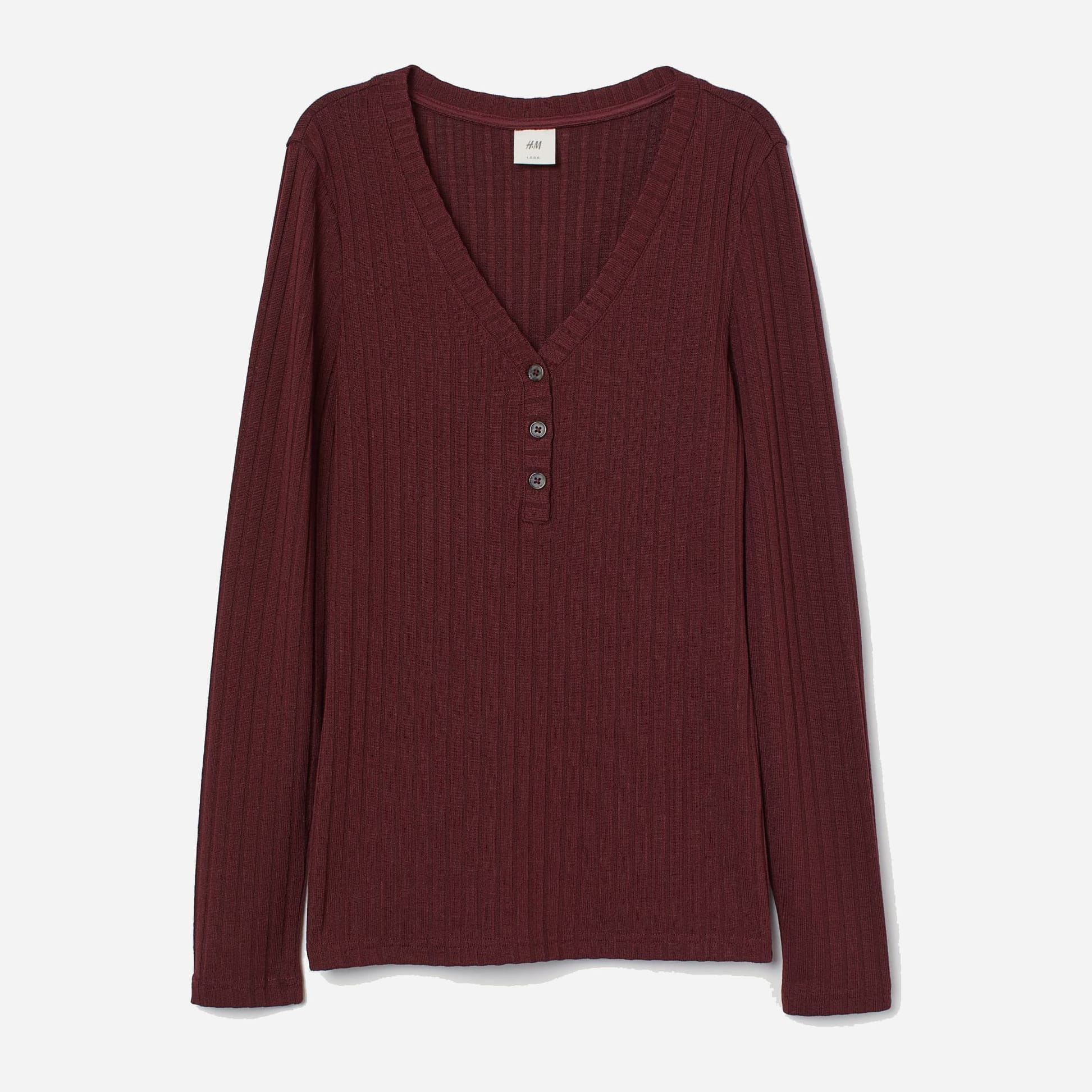 

Пуловер H&M 8360099log  Бордовый, Пуловер H&M 8360099log XS Бордовый