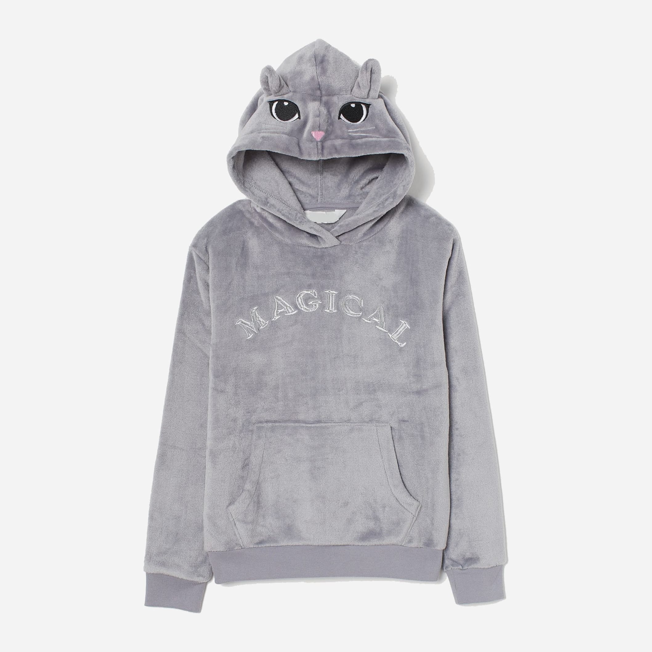 

Худи H&M 8666652log XS Серое