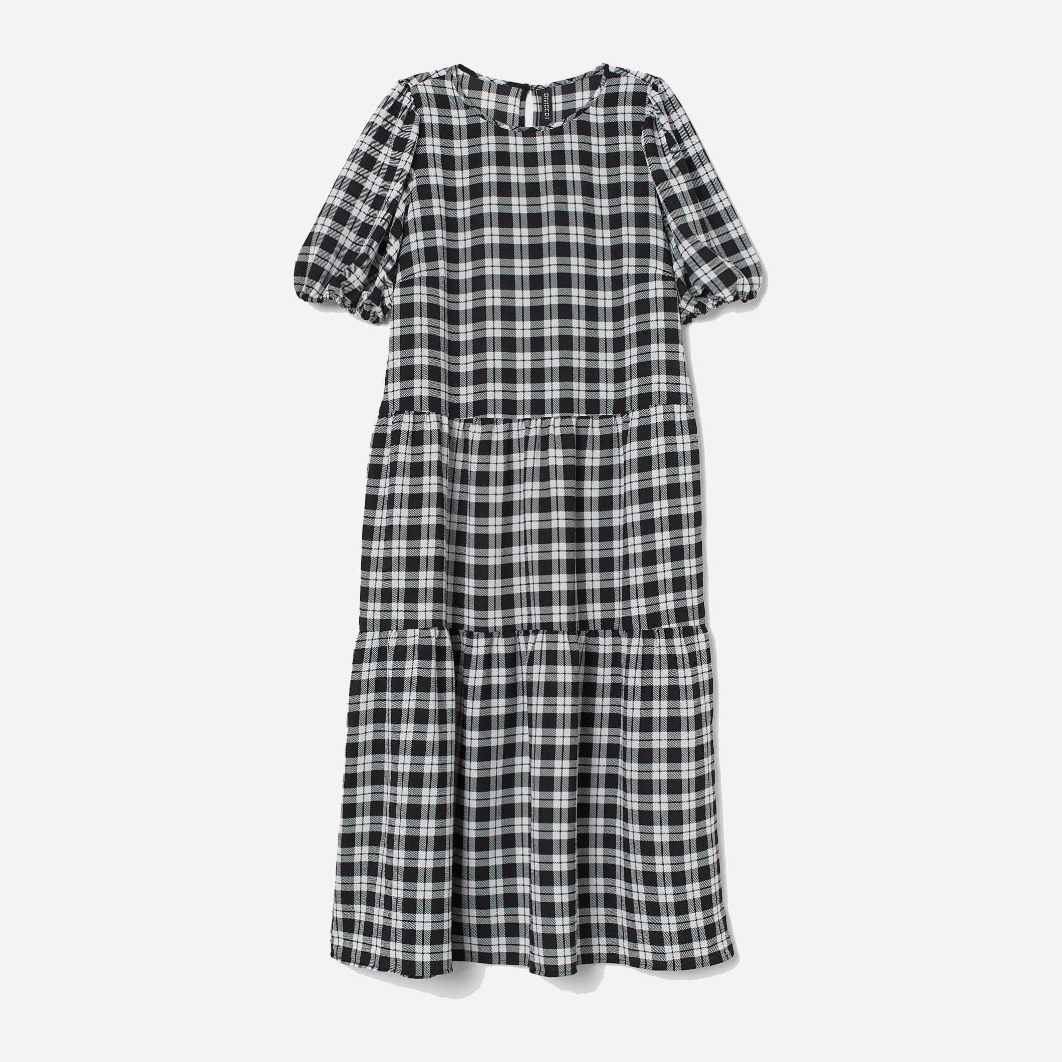 

Платье H&M 9171212bar  Черное с белым, Платье H&M 9171212bar S Черное с белым