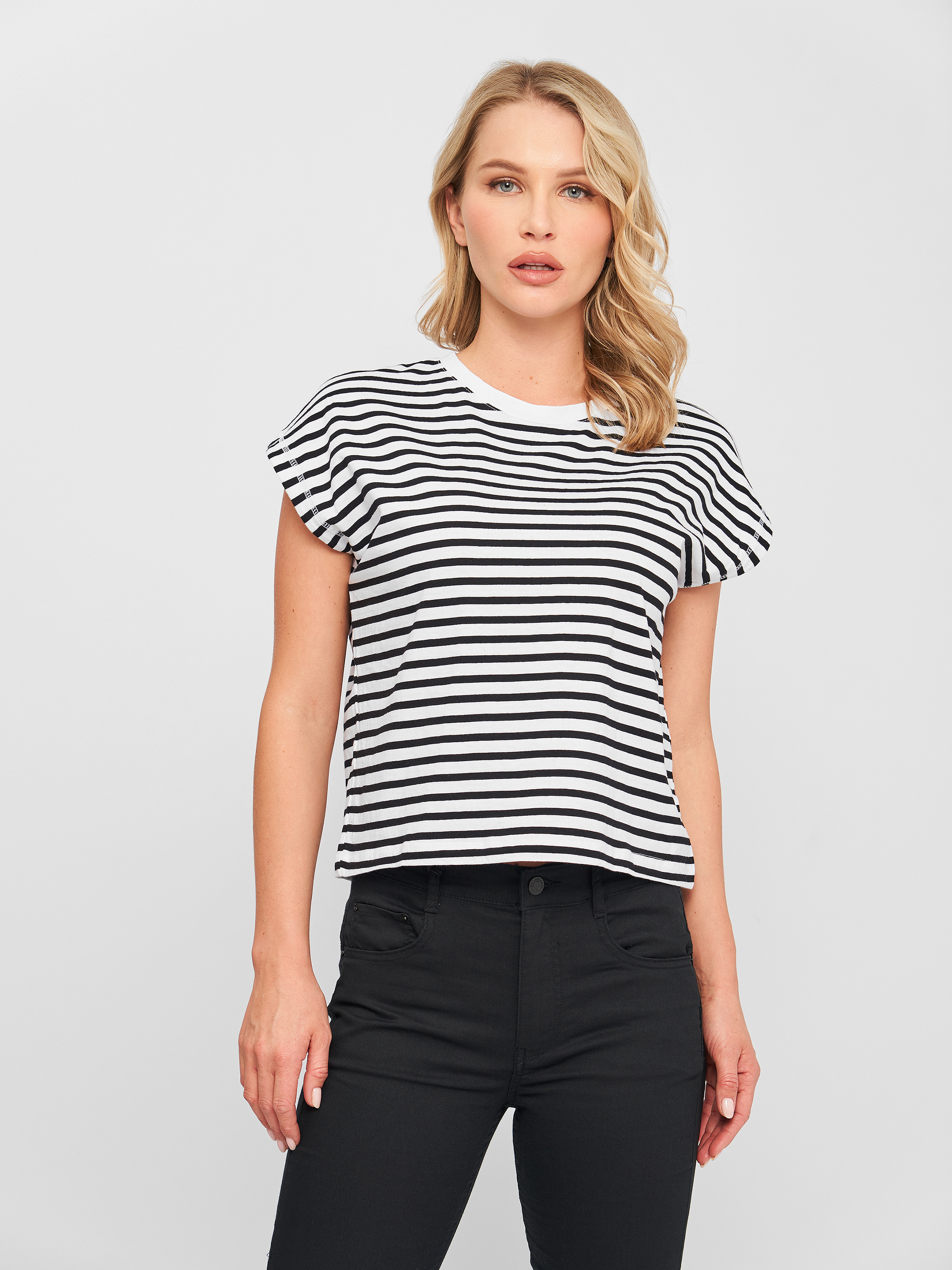 

Футболка Zara 5584/156/105  Черная с белым, Футболка Zara 5584/156/105 S Черная с белым