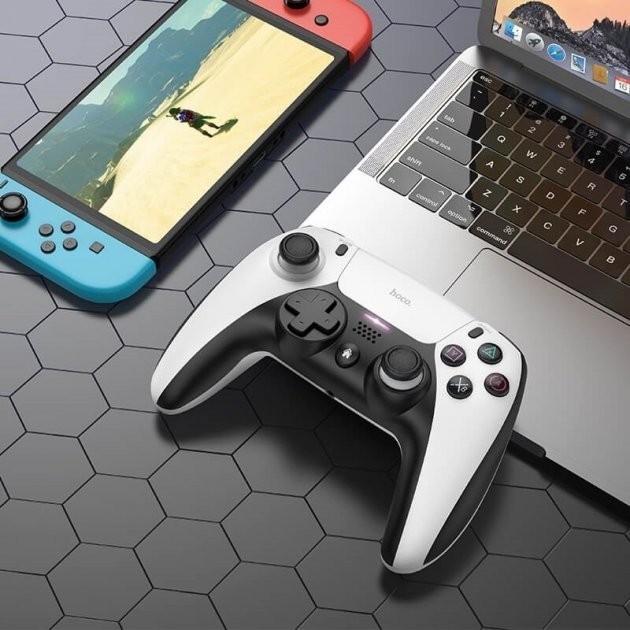 

Беспроводный джойстик Hoco Two Color PS4 gamepad