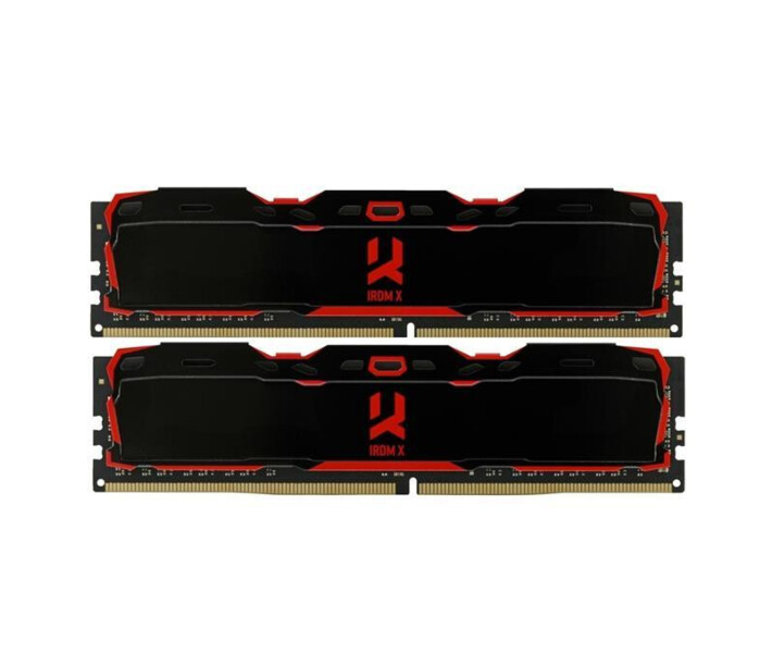 

Модуль пам'яті для комп'ютера DDR4 2x4GB/2666 GOODRAM Iridium X Black (IR-X2666D464L16S/8GDC)