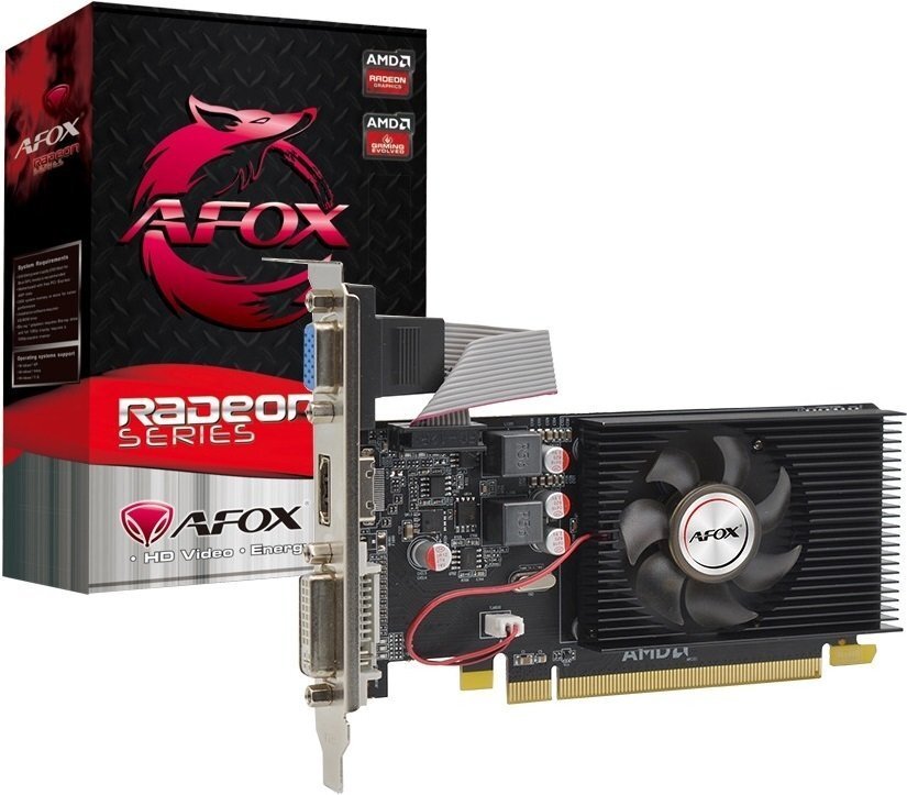 

Відеокарта AFOX Radeon R5 230 2GB DDR3 (AFR5230-2048D3L4)