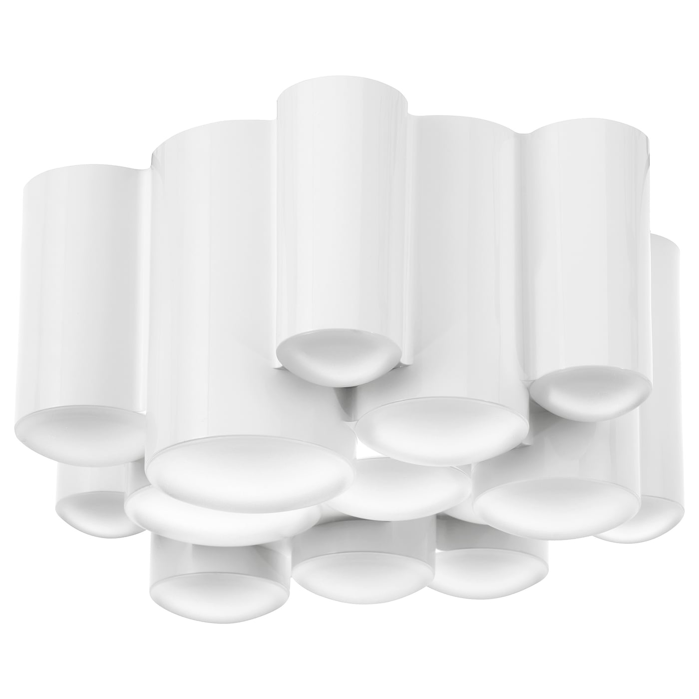 

LED стельовий світильник, білий/блискучий SÖDERSVIK IKEA 504.562.19