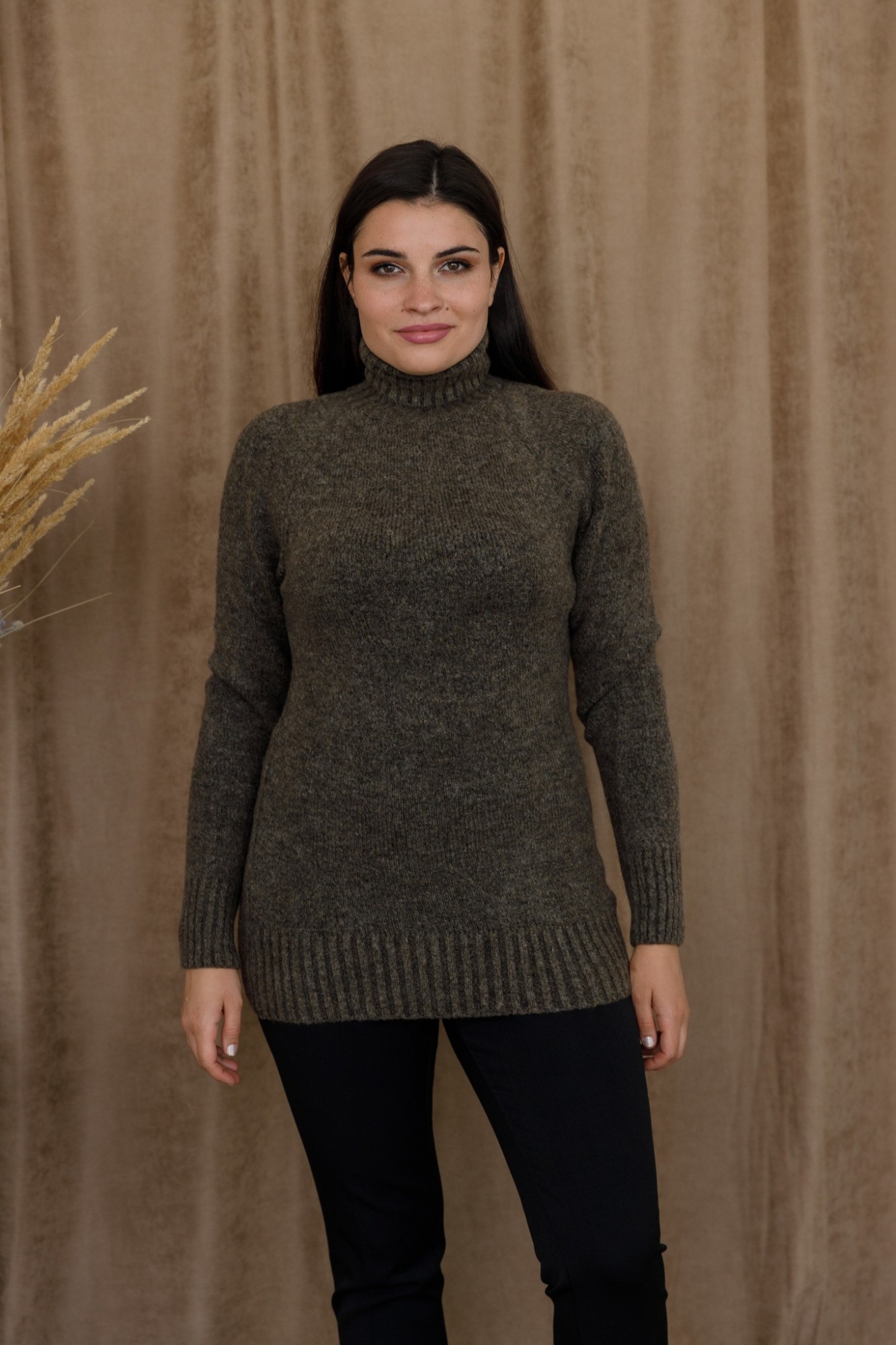 

Свитер Salla Эшли коричневый, Свитер Salla Эшли коричневый 44-50