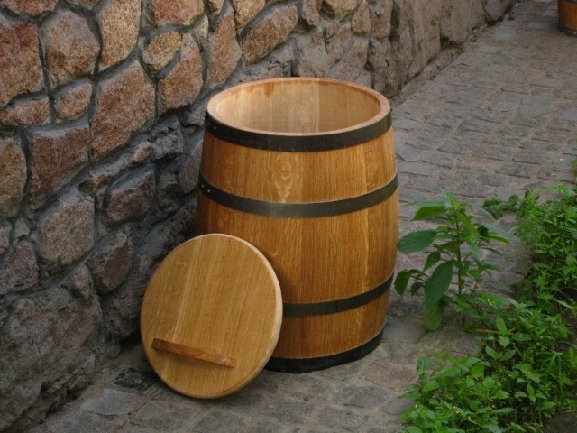 

Бочка дубовая кадка для солений 20 л BarrelMaster бочковая форма