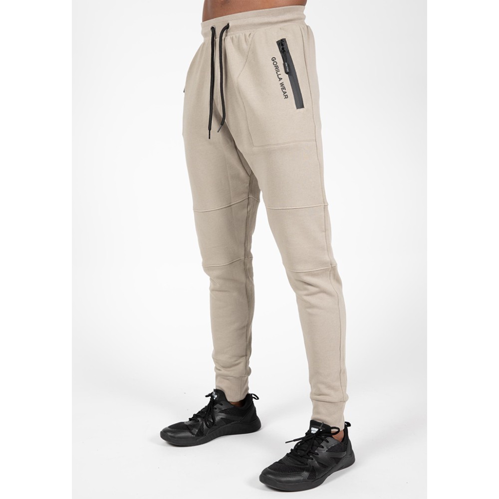 

Спортивные штаны Gorilla Wear Newark Pants  Бежевые, Спортивные штаны Gorilla Wear Newark Pants S Бежевые