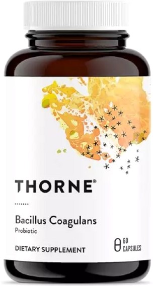 

Пробиотики, Bacillus Coagulans, Thorne Research 60 Капсул (693749758020)