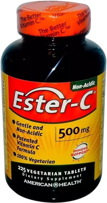 

Эстер-С American Health, Витамин С, Ester-C, American Health, 500 мг, 225 таблеток (076630169912)