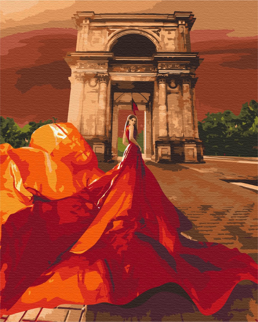 

Картина по номерам Brushme Триумфальная красавица 40×50 (BS52710)