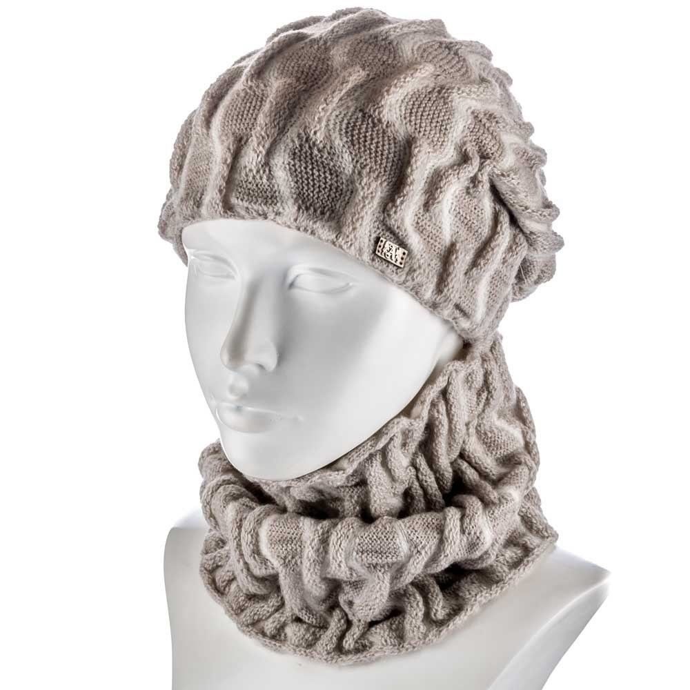 

Комплект женский (шапка+снуд) Atrics WK-649  Жемчуг, Комплект женский (шапка+снуд) Atrics WK-649 One Size Жемчуг