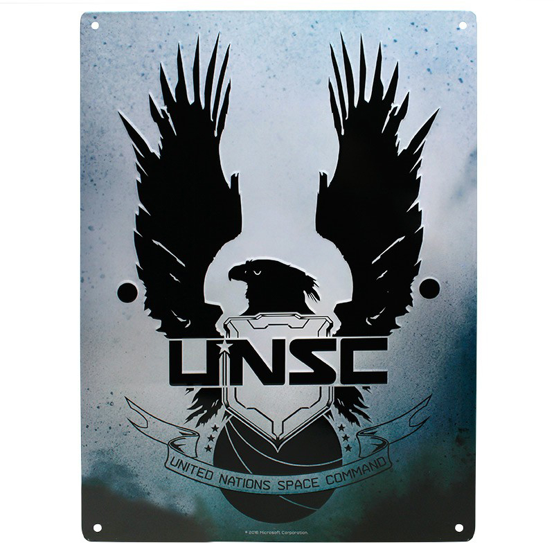 

Табличка металлическая ABYstyle HALO UNSC 28x38 см