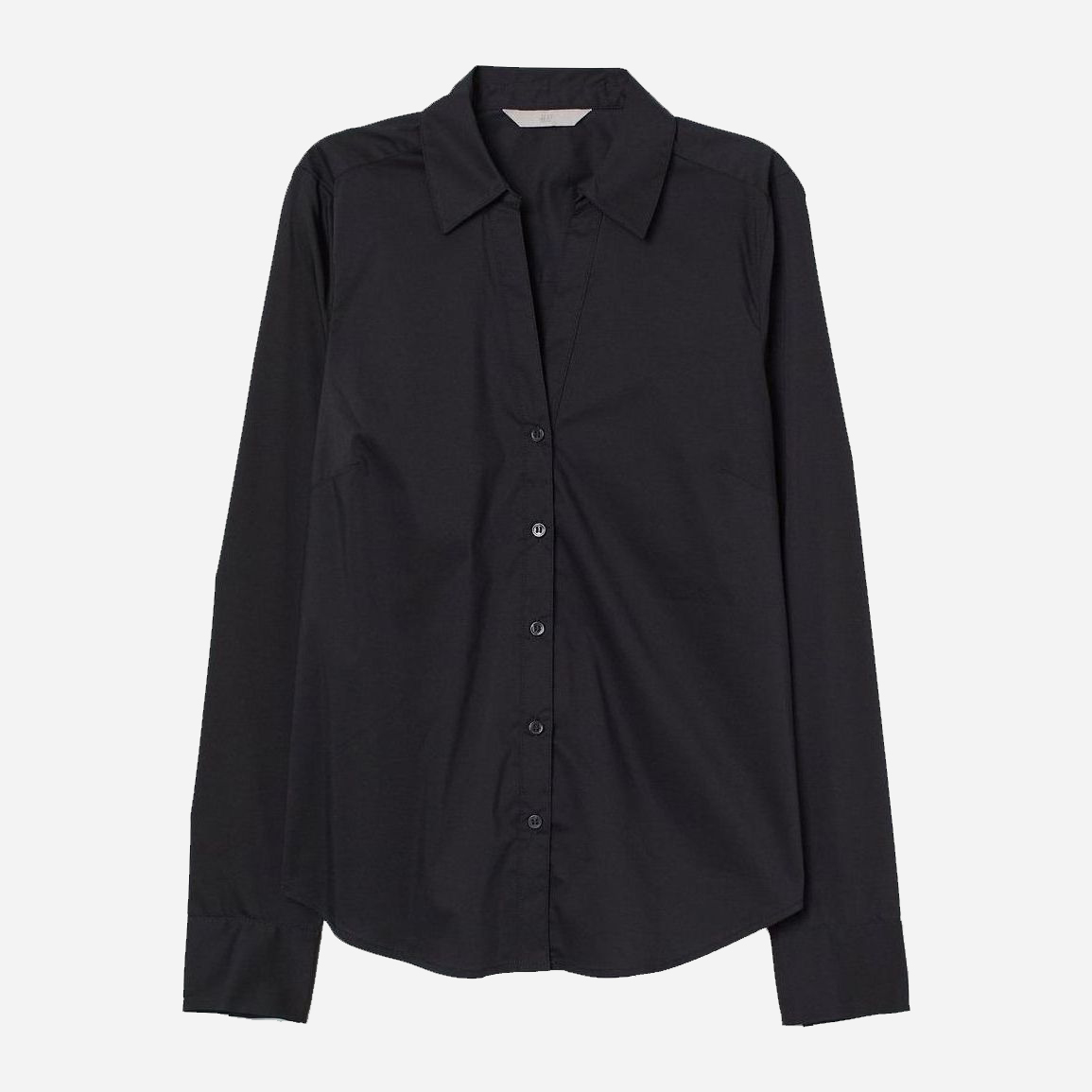 

Рубашка H&M 0889456 34 Черная