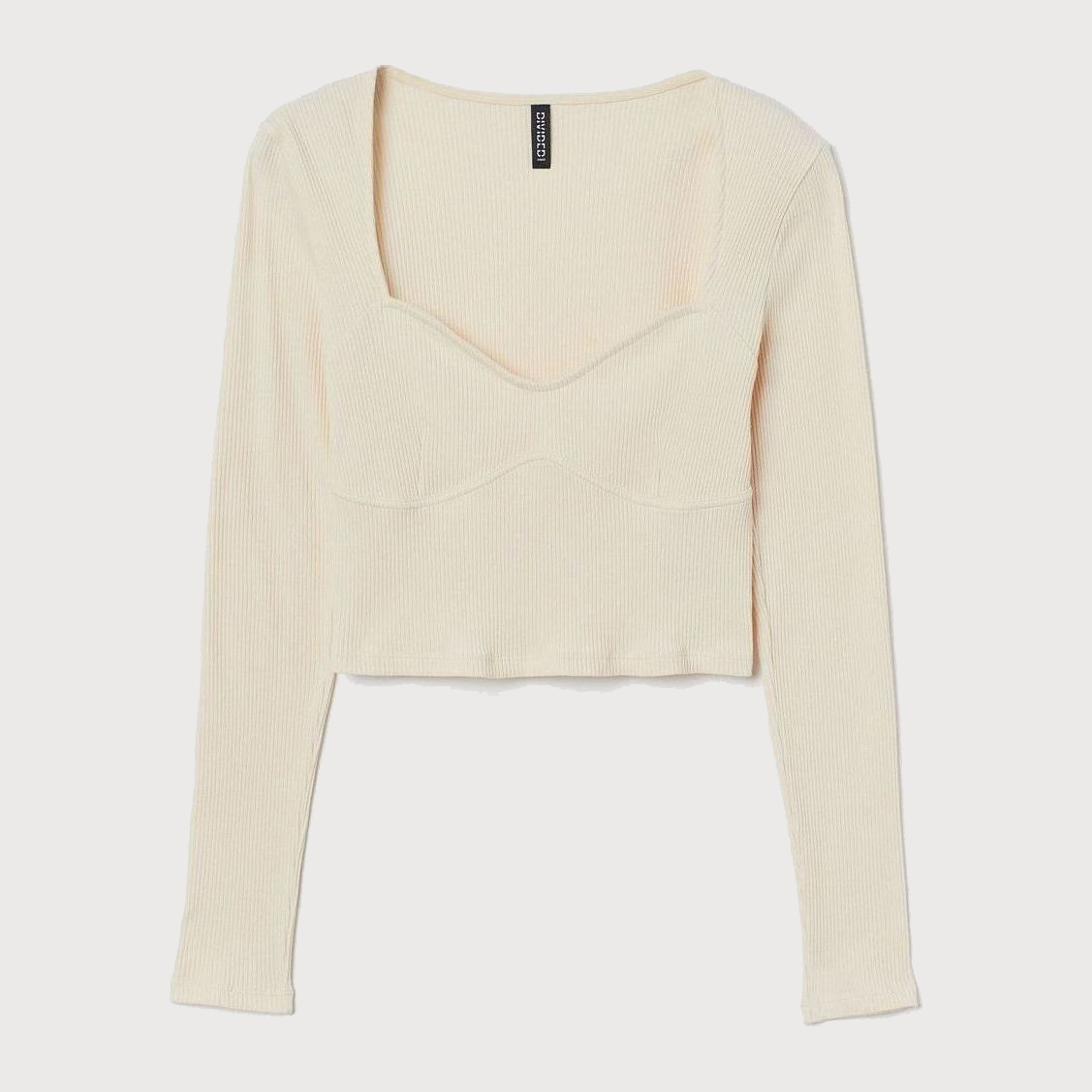 

Топ H&M 0950722 M Бежевый