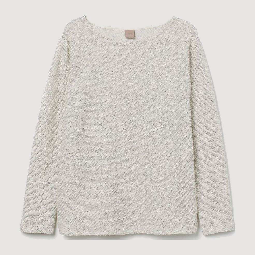 

Джемпер H&M 0697834 4XL Белый