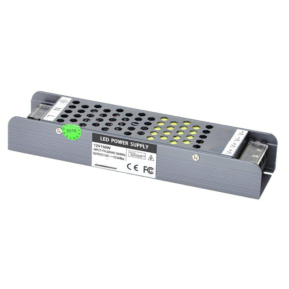 

Блок питания импульсный PROLUM Slim 150W 12V (IP20, 12,5A) Series "SP" 222022