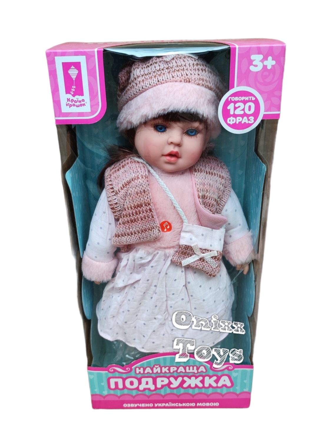 

Кукла говорящая Limo Toy PL519-1802N-5 Лучшая подружка, 46 cм, украинский язык, скороговорки, загадки, стихотворение