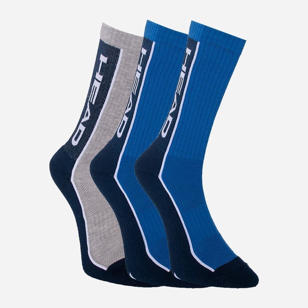 

Набор носков HEAD Performance Crew 3Р Unisex 791011001-001 - р 3 пары Синий/Серый, Набор носков HEAD Performance Crew 3Р Unisex 791011001-001 35-38 р 3 пары Синий/Серый