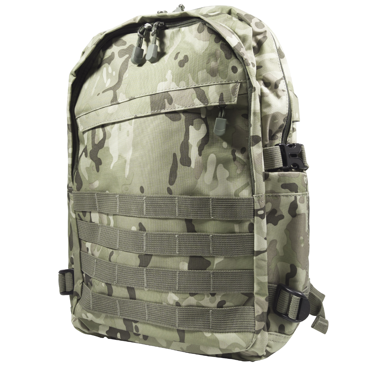 

Рюкзак городской KAKA KA-666 Camouflage Green с USB портом и потайным карманом тактический