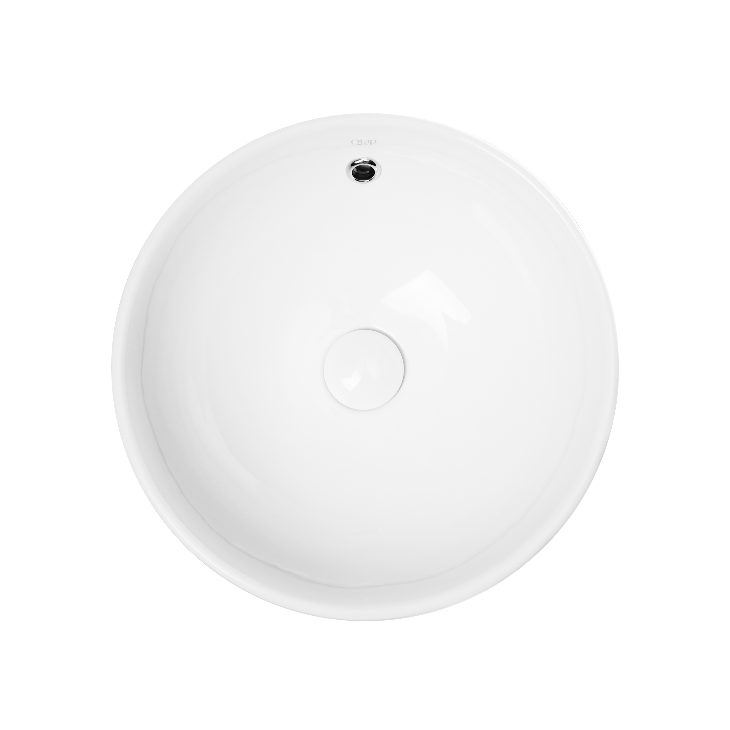 

Раковина-чаша Qtap Robin 383х383х175 White с донным клапаном QT1311L408W