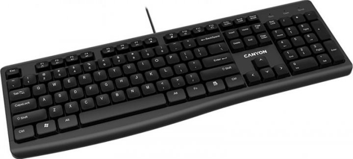 

Клавиатура Canyon CNE-CKEY5-RU Black USB (CNE-CKEY5-RU)