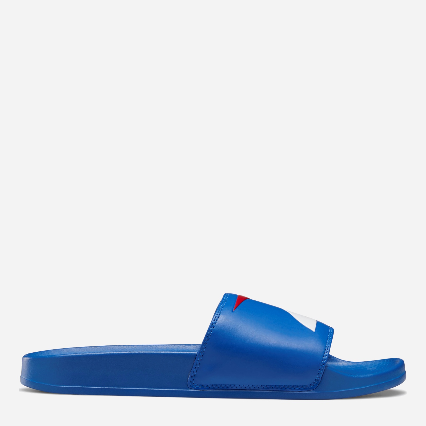Шльопанці Reebok Classic Slide FW5754 44.5 (11) 29 см Vecblu/Vecred/White від Rozetka на платформі USKIDKA Акція на Шльопанці Reebok Classic Slide FW5754 44.5 (11) 29 см Vecblu/Vecred/White від Rozetka