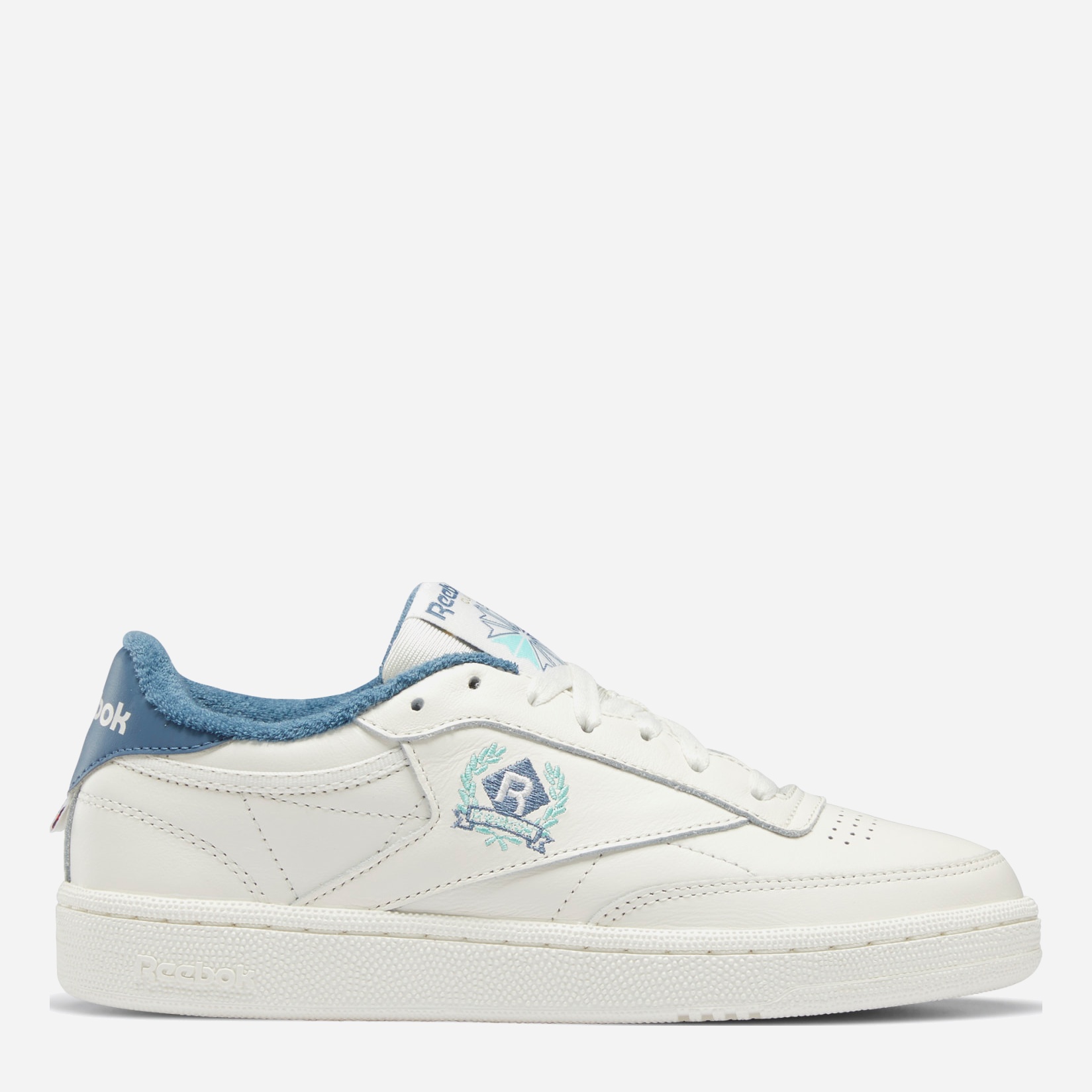

Кеды Reebok Club C 85 H05812 37.5 (7) 24 см Chalk/Chalk/Blusla