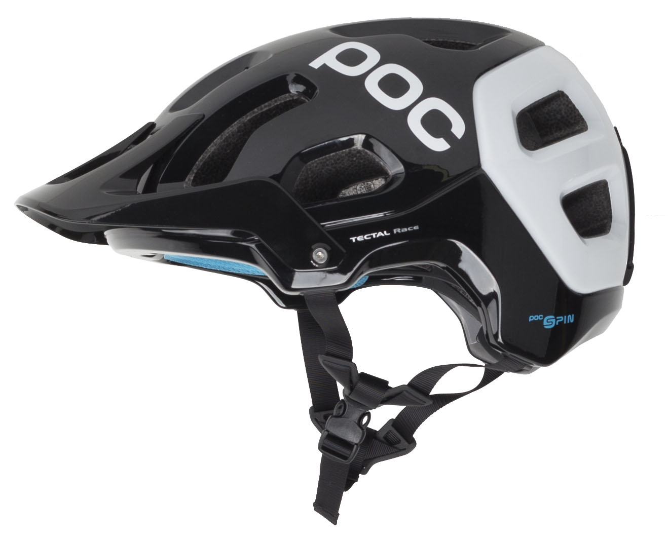 

Велошлем Poc Tectal Race Spin XS/S Черный-Белый