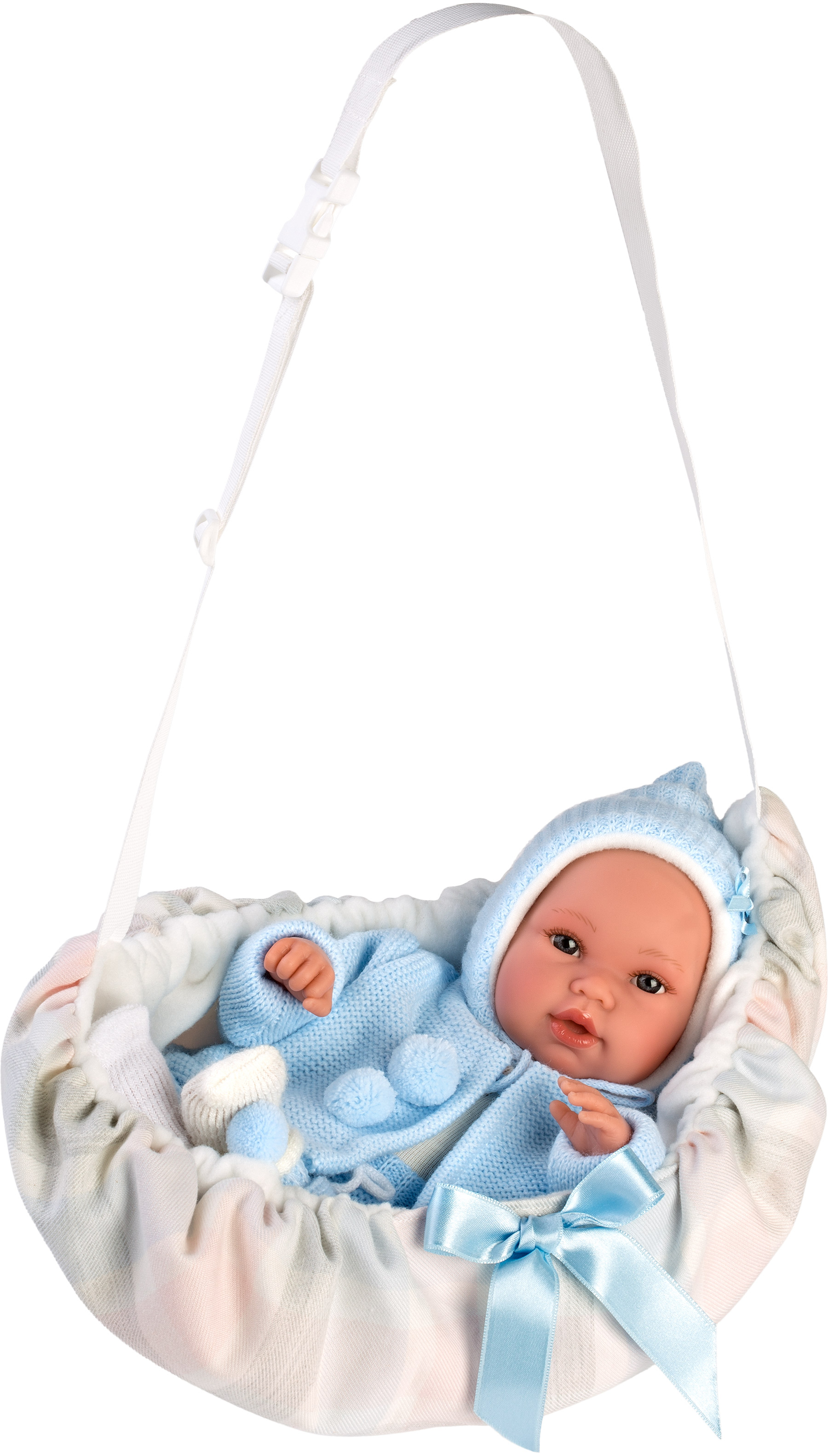 

Кукла Llorens Baby con portabebés 36 см (8426265636419)